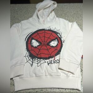 NWT-Spiderman 5t Hoodie “Hero”